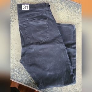 Gap Vintage Slim Mid-rise jeans, Waxed / Coated black